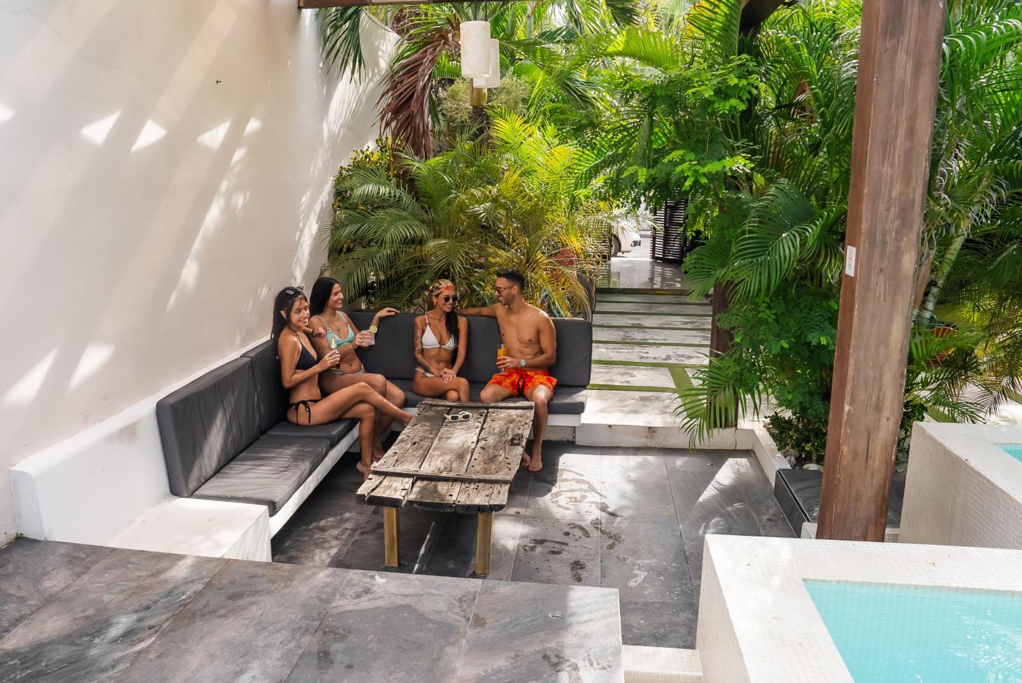 Hostel Sayab Playa del Carmen Exteriér fotografie