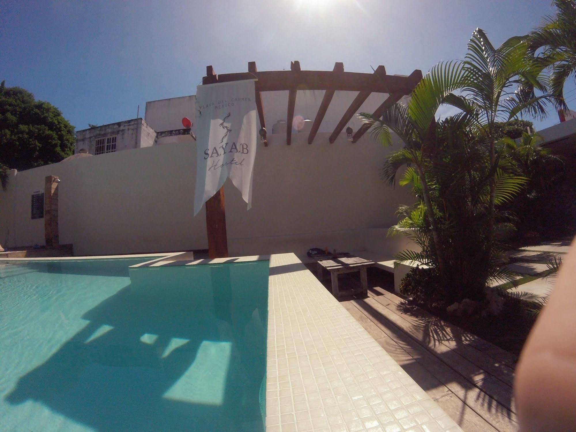 Hostel Sayab Playa del Carmen Exteriér fotografie